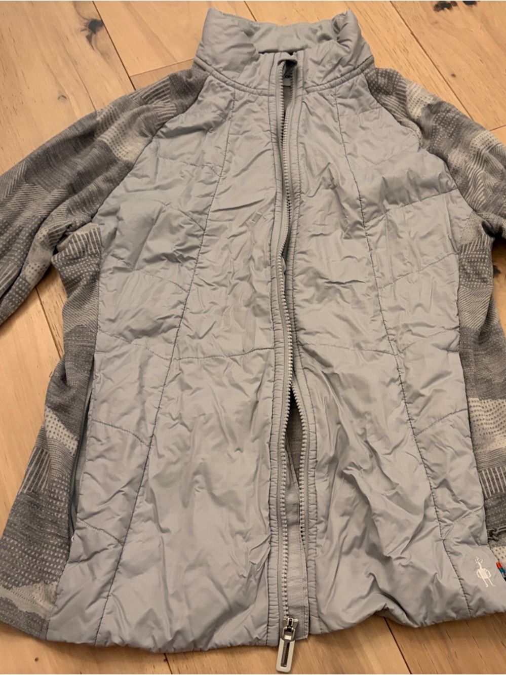 Smartwool Light Gray Wool-Blend Top
